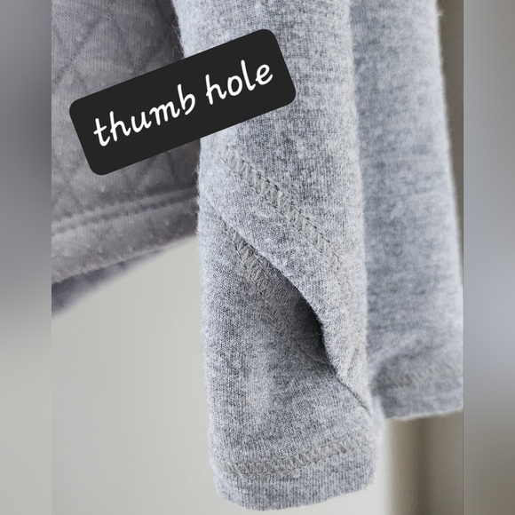 Adidas 1/4 Zip Quilted Pistons Golf-Style Shirt. Thumb Holes, Pockets. Small - Picture 5 of 8